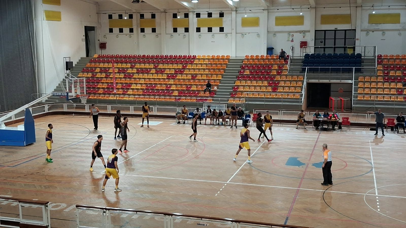 Primeiro Jogo em Casa da Equipa Sénior Masculina do Entroncamento Basket Clube (EBC)